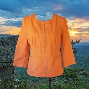 Resin Zip Retro Jacket, Size 10